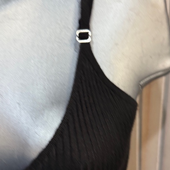 Forever 21 Black Button-Front Mini Dress - Picture 5 of 6